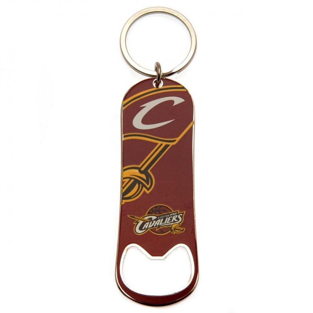 Cleveland Cavaliers Bottle Opener Keychain / Brown